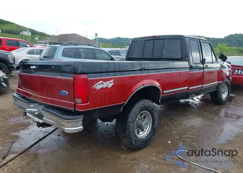 1997 Ford F250 из США, поврежденный, VIN 1FTHX26F2VEC42515